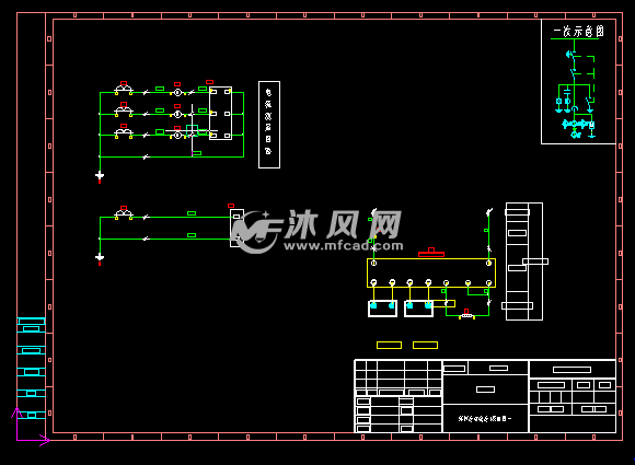 02-10kv环网柜原理图一