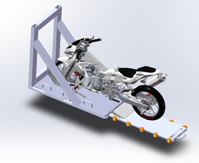 拖挂摩托车车厢