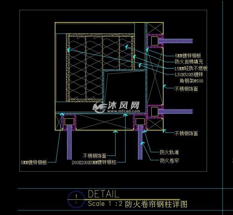 防火卷帘防火门施工图集