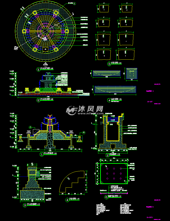 嘉惠·红山郡 景观施工图- 园林景观套图图纸 - 沐风网