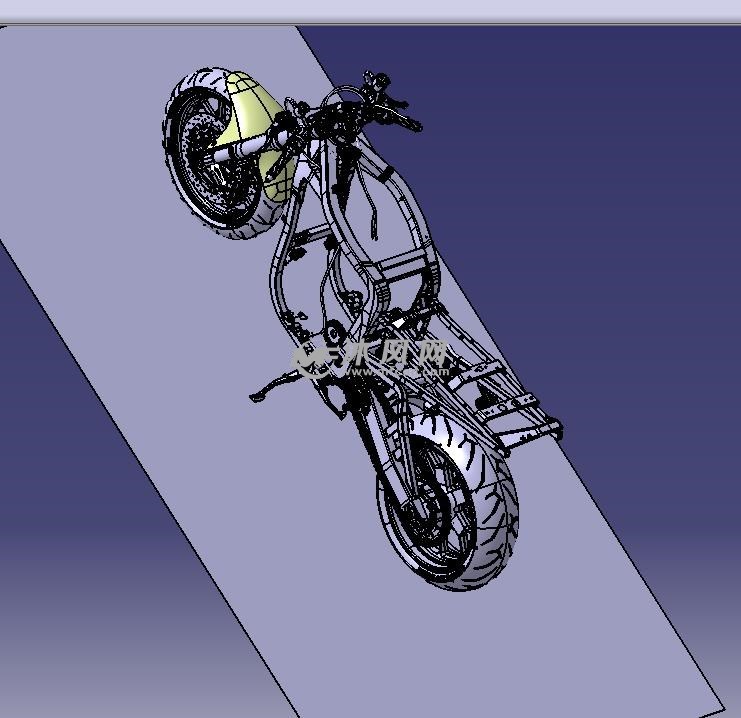 江铃1100摩托车 - 乘用车图纸 - 沐风网