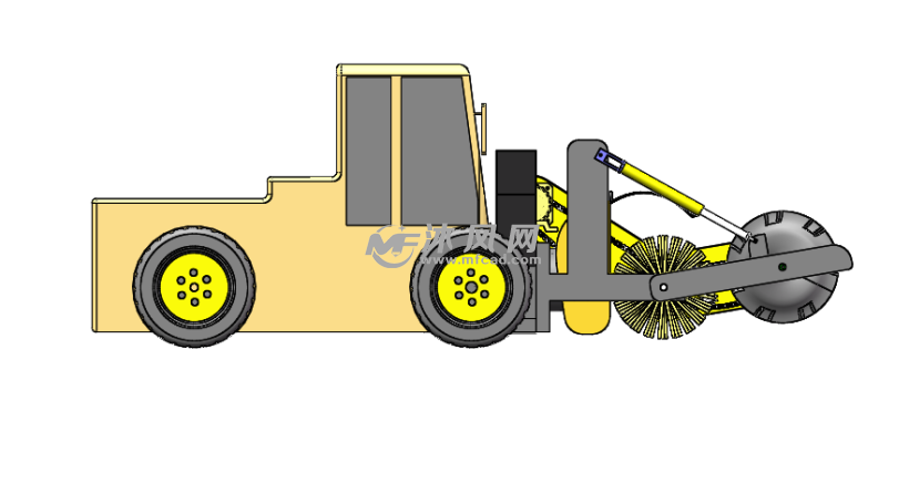 铲雪车模型设计