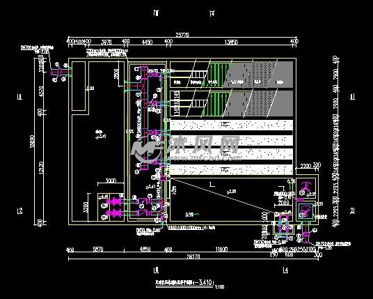 反硝化滤池- 环保图纸 - 沐风网