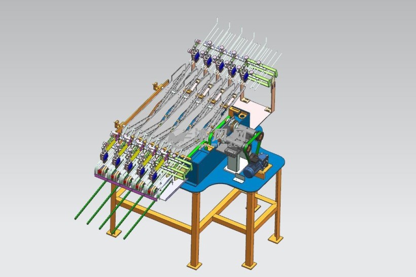 步进间歇送料机 - 输送和提升设备图纸 - 沐风网