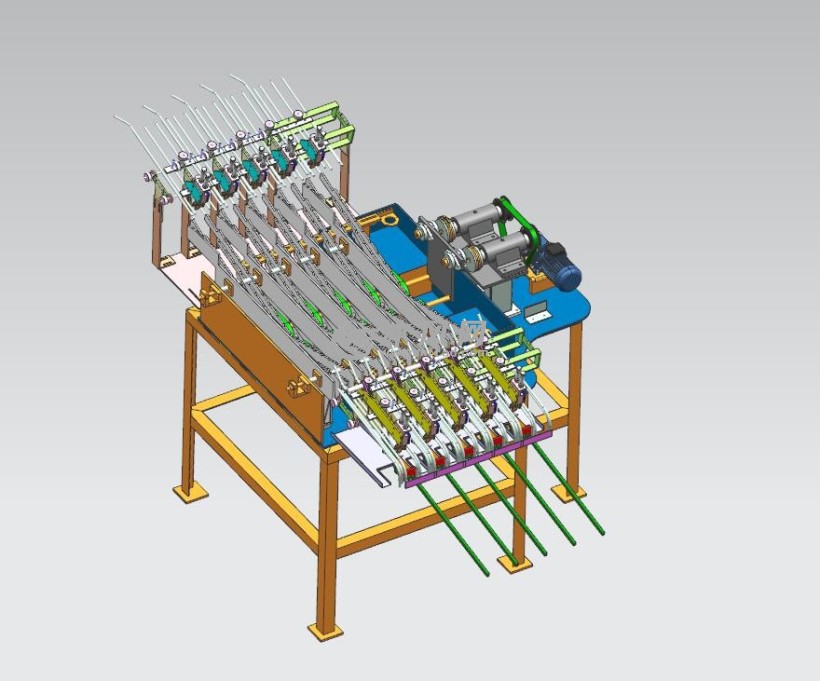 步进间歇送料机 - 输送和提升设备图纸 - 沐风网