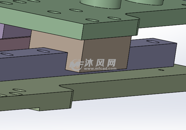 滑轨滑块安装示意图