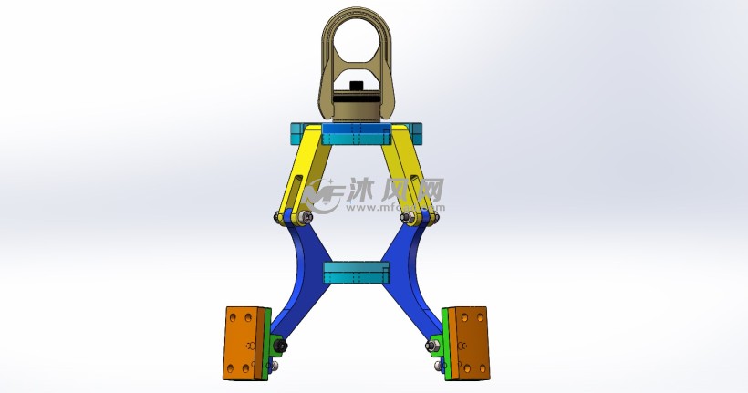 机械内撑夹爪吊具
