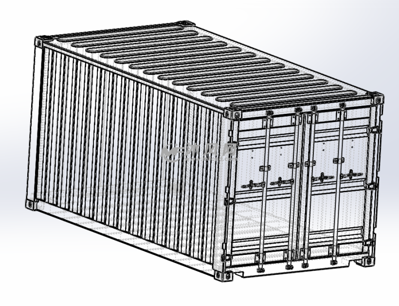 15英尺集装箱图