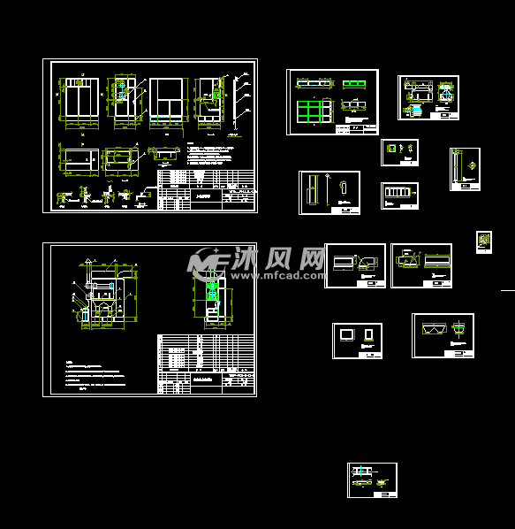 汽车喷烤漆房 - 印刷设备图纸 - 沐风网