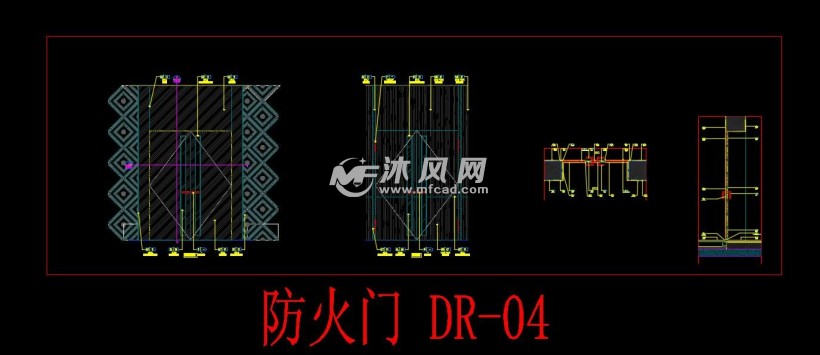 防火門防火隔牆消防栓施工圖集