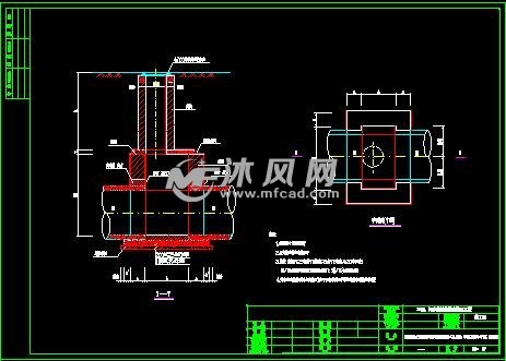 磚砌排水檢查井圖- 建築圖紙 - 沐風網