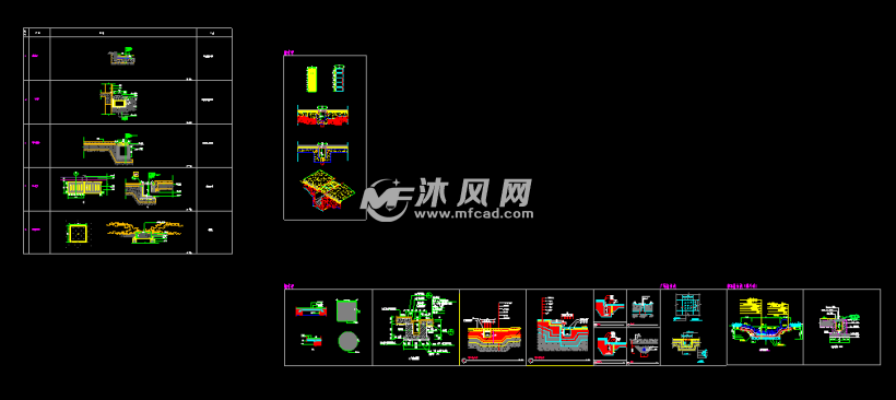 排水溝做法詳圖卵石排水溝