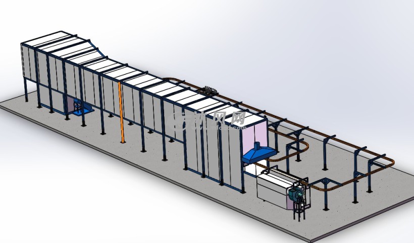 流水线总装配预览