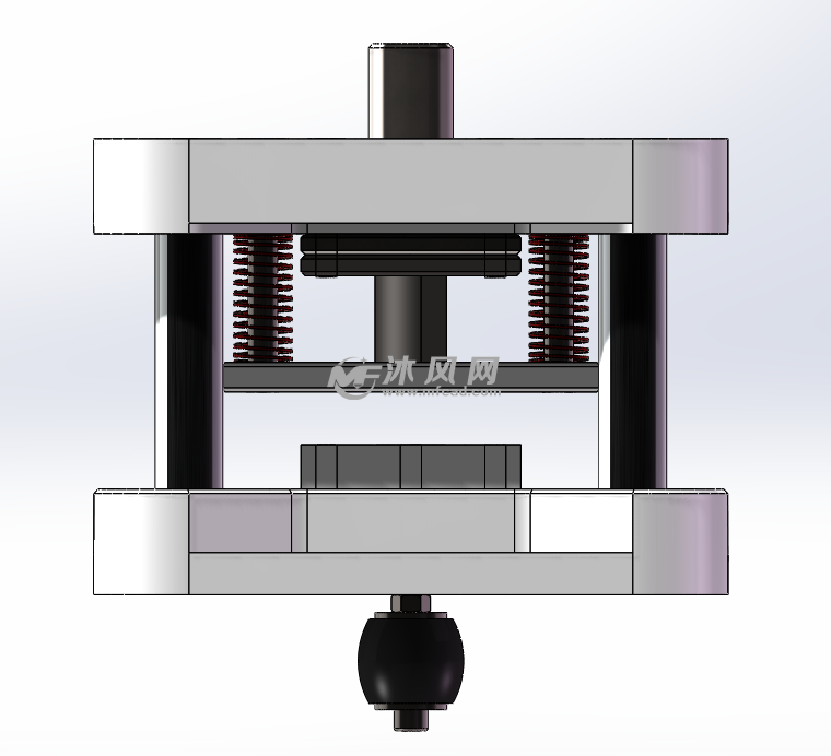单工序落料模设计