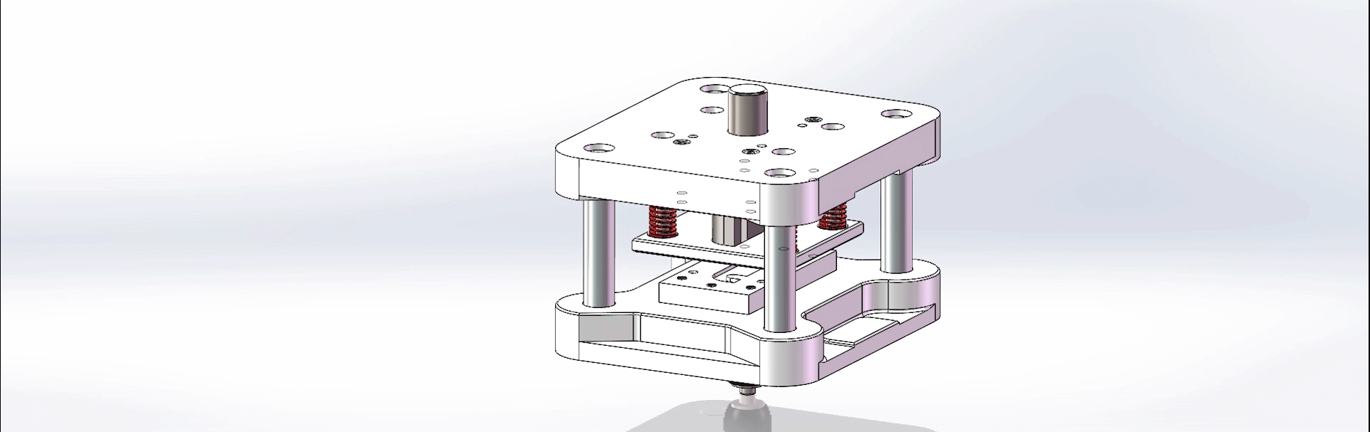 单工序落料模设计