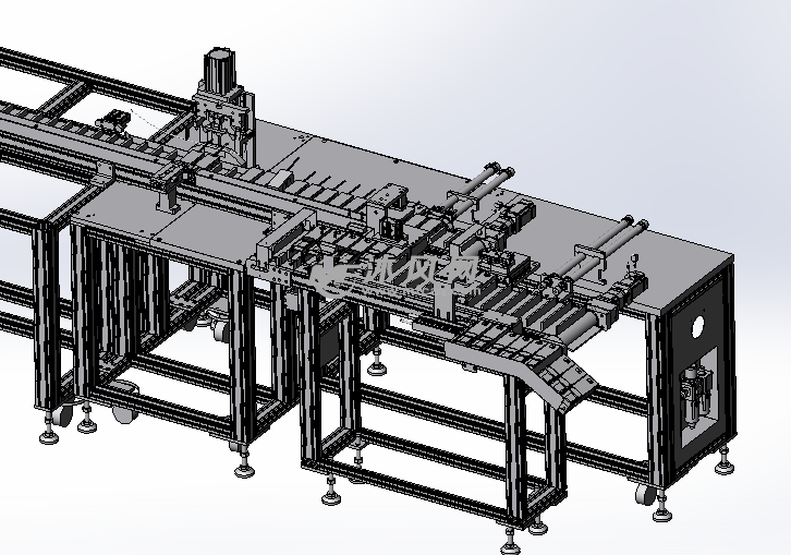 高速装盒机 - 包装机械图纸 - 沐风网