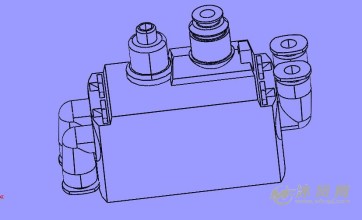 帶獨立連接器的tv系列閥組-moduflex線形圖