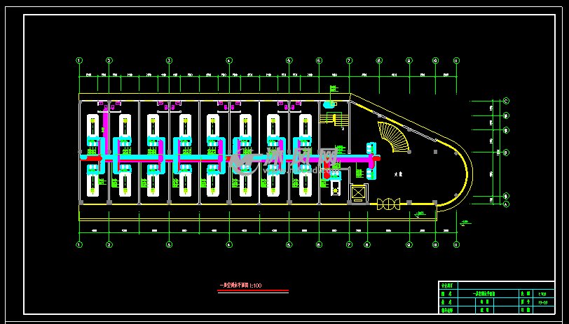 某办公楼暖通工程设计- 设计方案图纸 - 沐风网