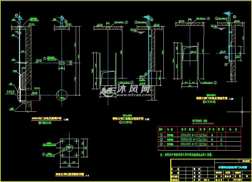 2萬噸纖維轉盤濾池工藝電氣建築結構圖紙