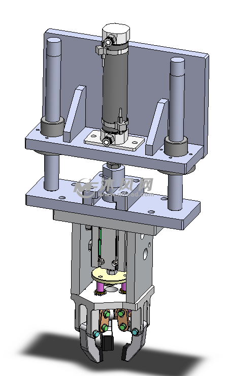 圆筒状夹爪机构
