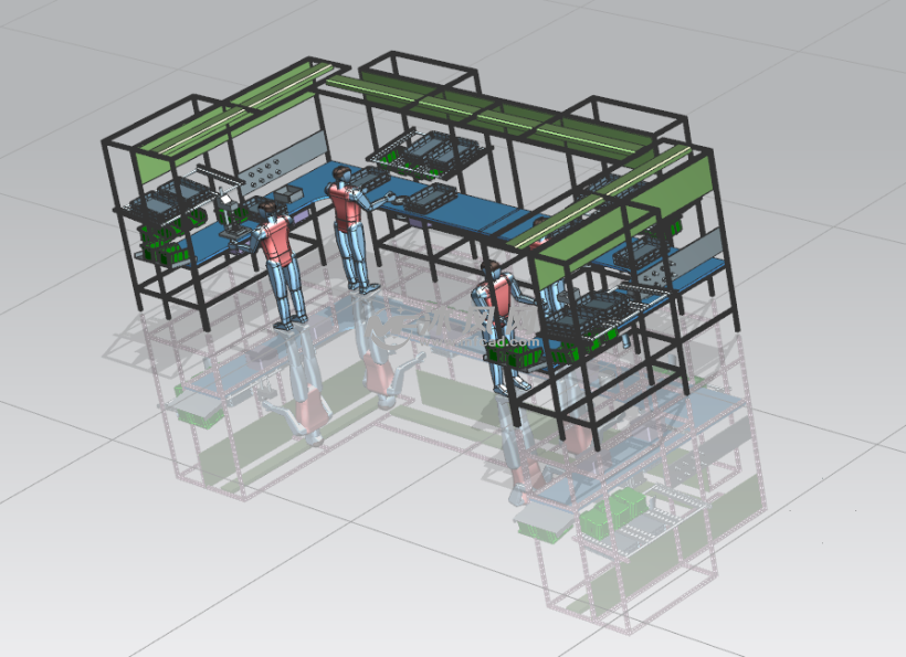 打孔半自动生产线设计