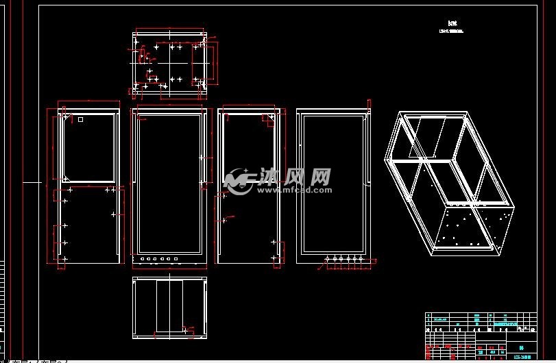 框架箱体图