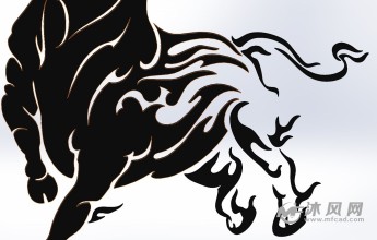 牛气冲天平面图纸