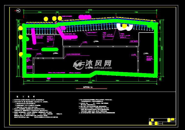 基坑平面布置图