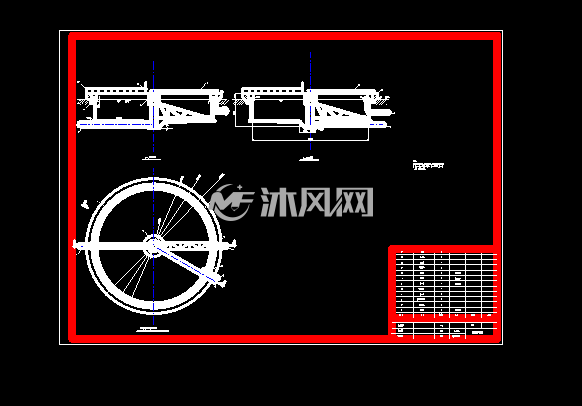 辐流式沉淀池图