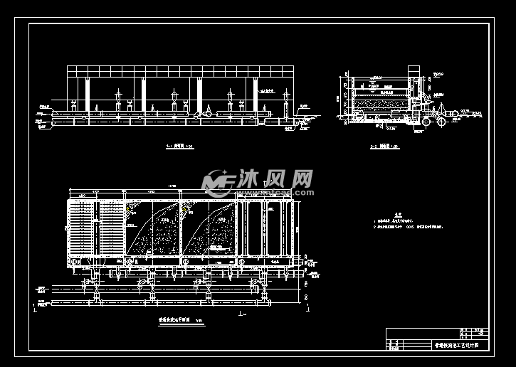 给水工程设计方案- 设计方案图纸 - 沐风网