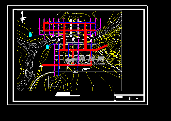 某地区给排水管网设计