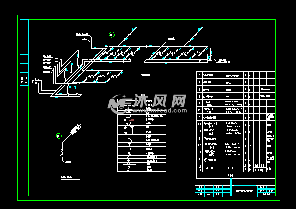 水泵间管道系统图