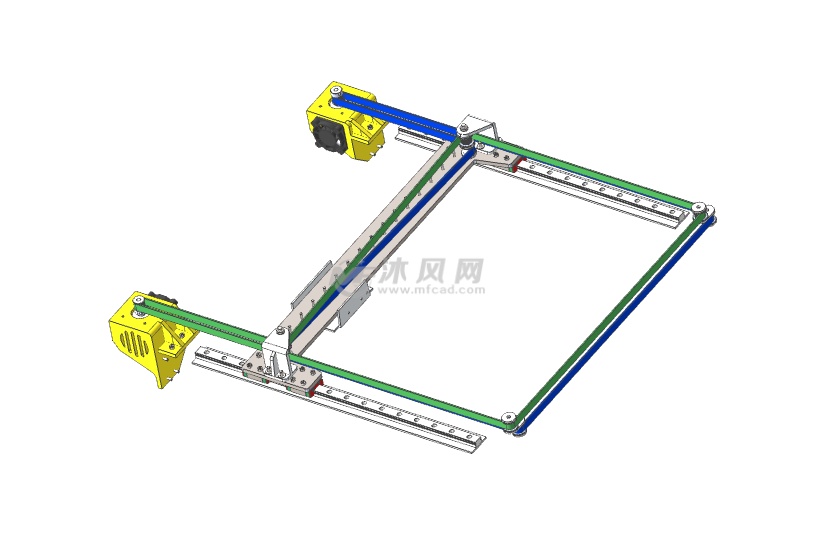 core xy 3d打印机模型