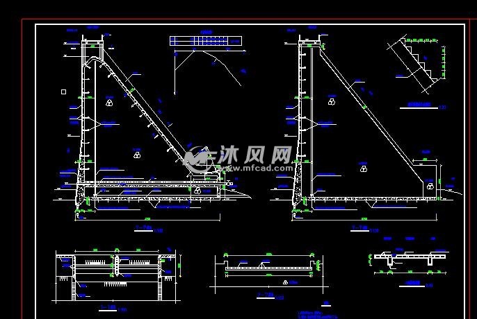 某栏水调控的防洪闸坝结构方案
