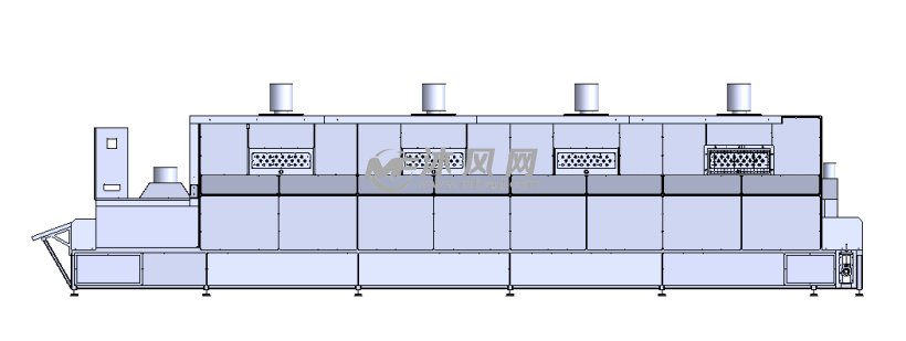 热处理炉隧道炉网带式热处理设备