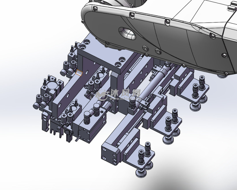 小负载机器人夹具