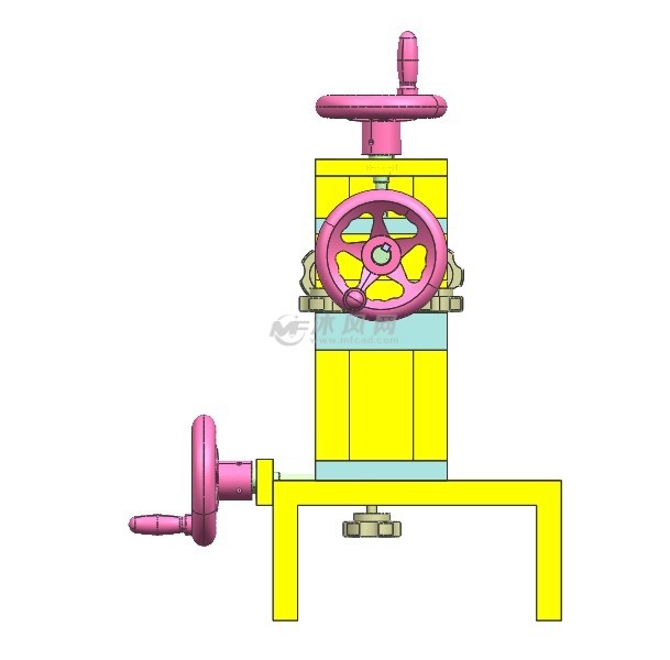 手动三轴调节机构设计