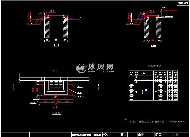 雨水口及加固标准施工图