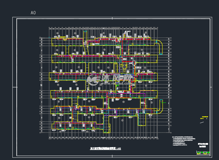 住宅小区地源热泵空调系统设计施工图