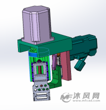 擺臂上下轉動機構