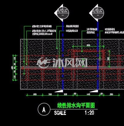 通用线性排水沟施工图