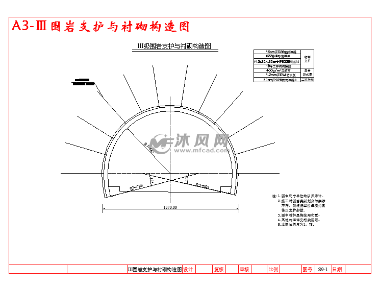某公路隧道设计