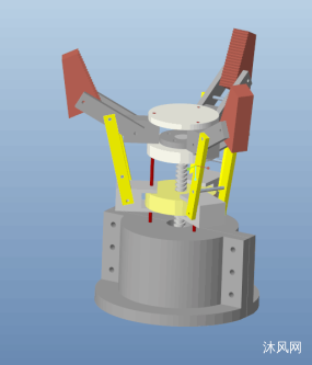 三爪加紧机构设计图纸合集的封面图