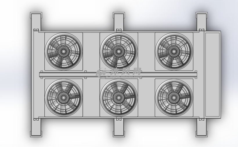 燃气灶台俯视图