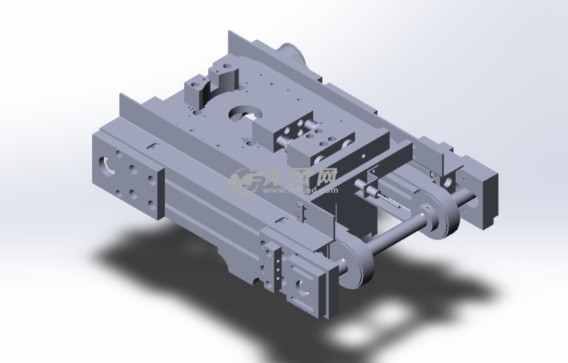 电机滑动定形装置