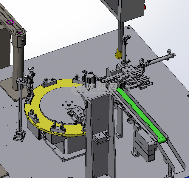 自动化转盘装配工作站