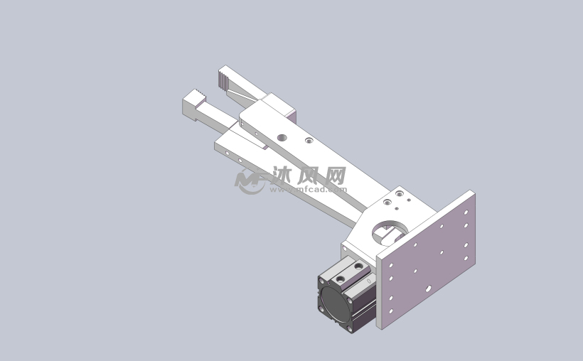 光伏支架u型钢侧夹具