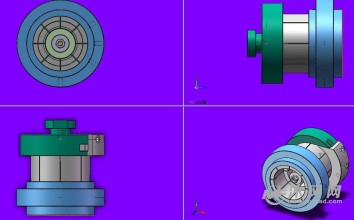 新款缩口模具设计-冲压模具图纸-沐风网