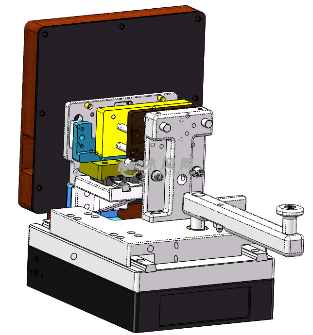 pcb手动测试治具