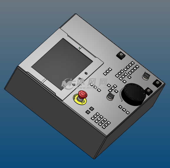 142机床cnc数控面板模型
